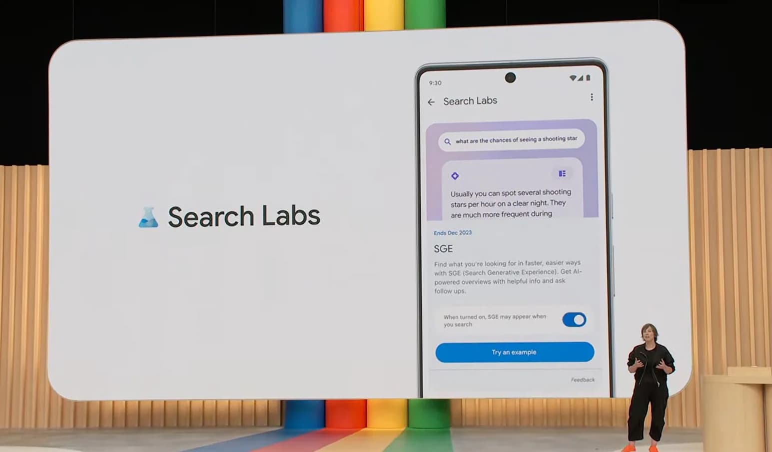 Google İo Search Labs SGE