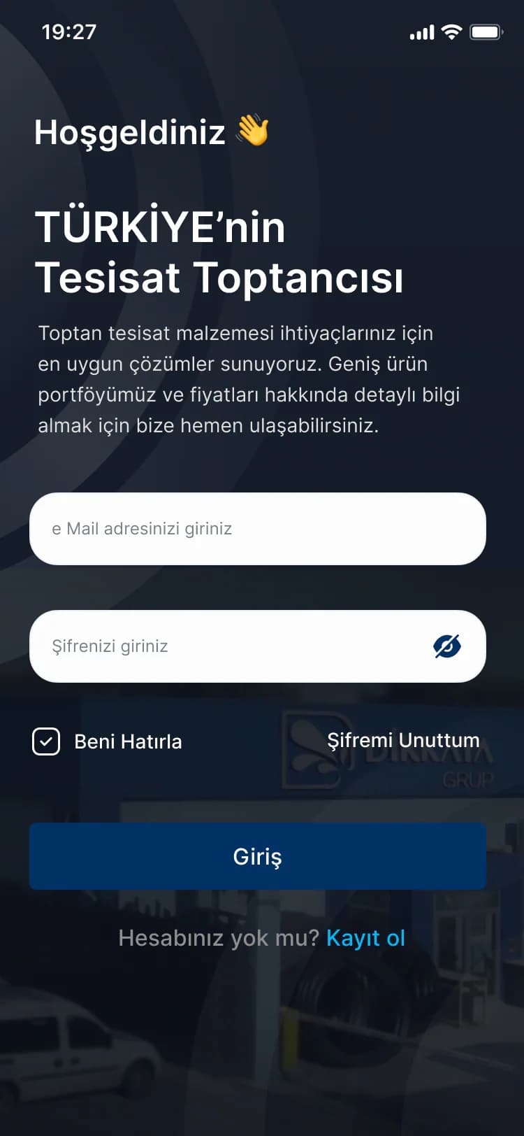 Dikkaya uygulama ekranı