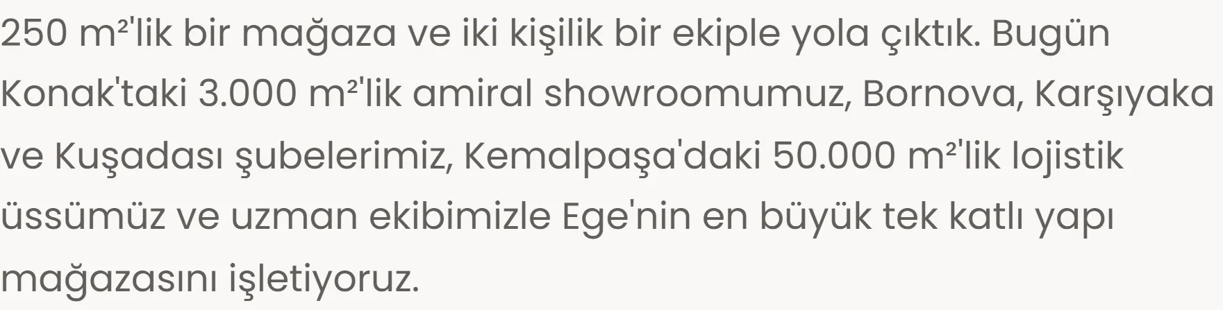 Hakkımızda giriş paragrafı